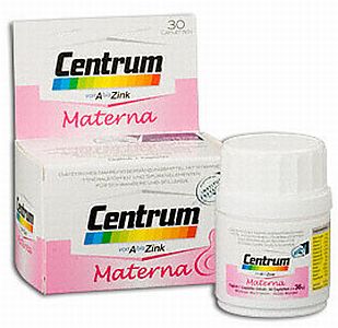 Centrum from A to zinc Maternal, 30 comprimate